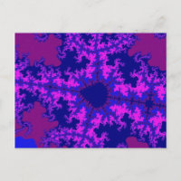 Lixeira Fractal Roxa