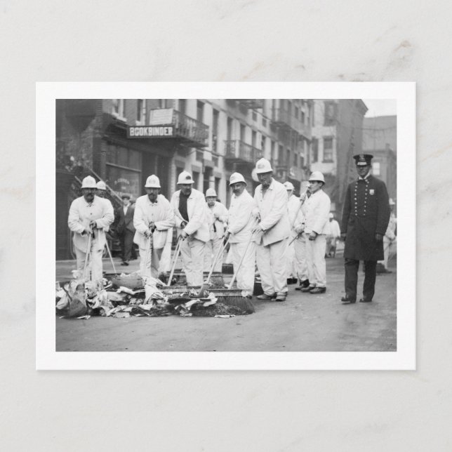 Cartão Postal Lixo Vigilado, 1911 (Frente)