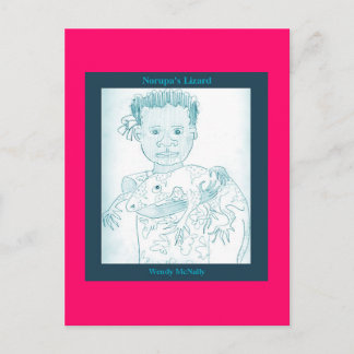 Cartão Postal Lizard de Norupa