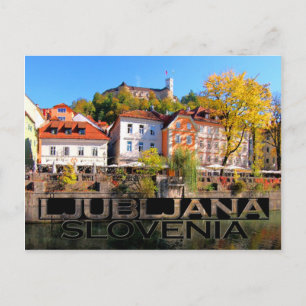 Cartão Postal Ljubljana