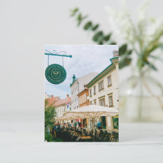 Cartão Postal Ljubljana Cityscape