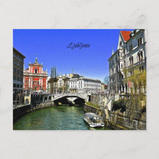 Cartão Postal Ljubljana, Eslovênia