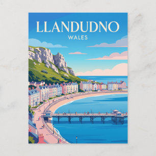Cartão Postal Llandudno País de Gales