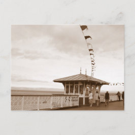 Cartão Postal Llandudno pier North Wales
