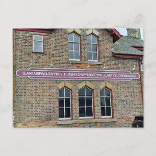 Cartão Postal Llanfairpwllgwyngyll