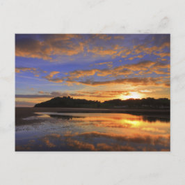Cartão Postal Llanstephan Sunset