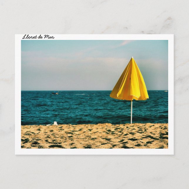 Cartão Postal Lloret de Mar, Costa Brava (Frente)