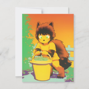 Cartão Postal Lobisomem