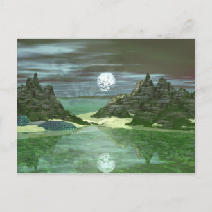 Cartão Postal Lobo do Mundo Verde