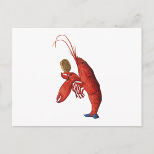 Cartão Postal Lobster Quadrille