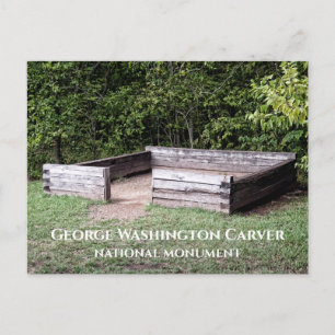 Cartão Postal Local de nascimento de George Washington Carver, M
