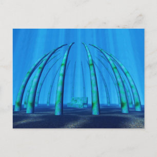 Cartão Postal local de repouso submarino