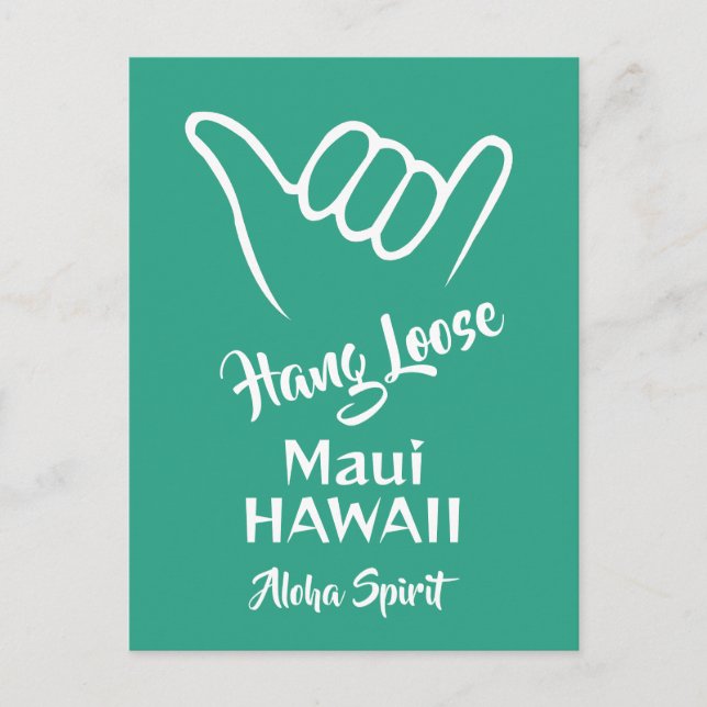 Cartão Postal Localização Personalizada, Texto e Cores (Frente)