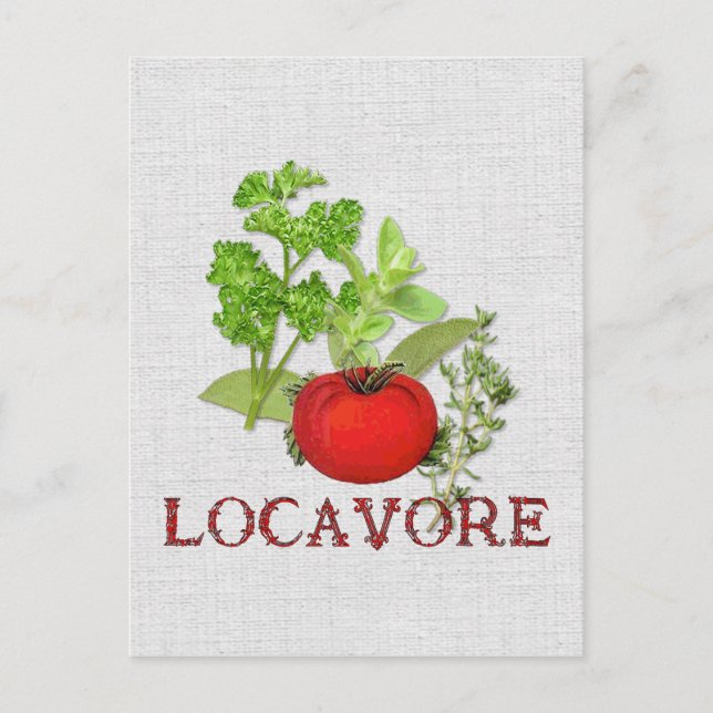 Cartão Postal Locavore (Frente)