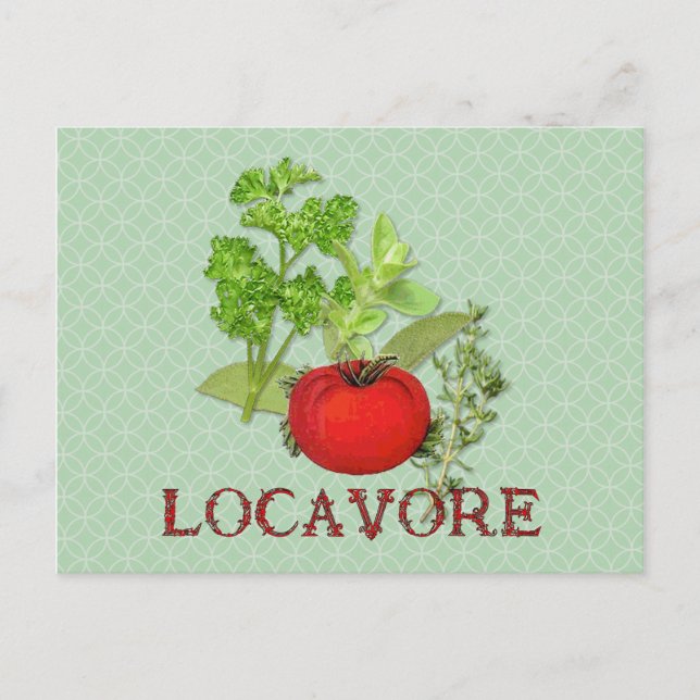 Cartão Postal Locavore (Frente)