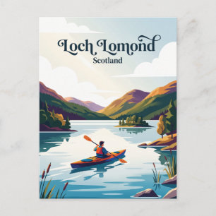 Cartão Postal Loch Lomond Escócia