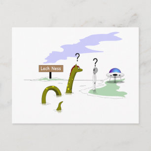 Cartão Postal Loch Ness