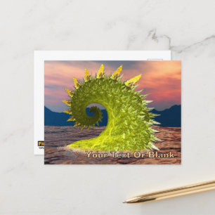 Cartão Postal Loch Ness Monster