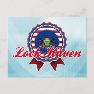 Cartão Postal Lock Haven, PA