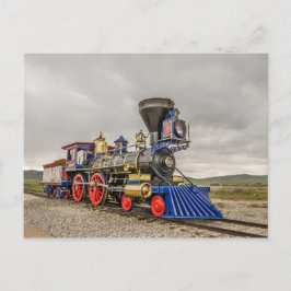 Cartão Postal Locomotiva a vapor Júpiter