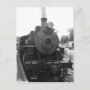 Cartão Postal Locomotiva a vapor nº 40