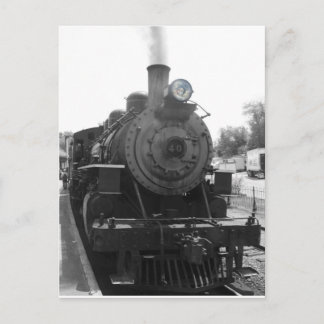 Cartão Postal Locomotiva a vapor nº 40