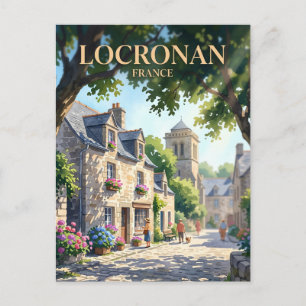 Cartão Postal Locronan França