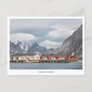Cartão Postal Lofoten Noruega
