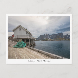 Cartão Postal Lofoten Noruega