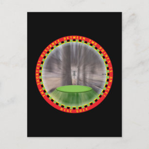 Cartão Postal Lógica de golfe de disco nº 2