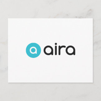 Cartão Postal Logotipo Aira