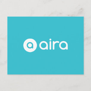 Cartão Postal Logotipo Aira