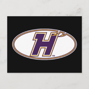 Cartão Postal Logotipo Atlético Hunter College Hawks