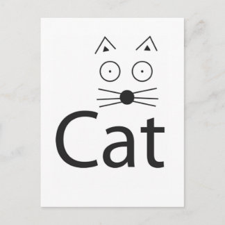 Cartão Postal Logotipo CAT