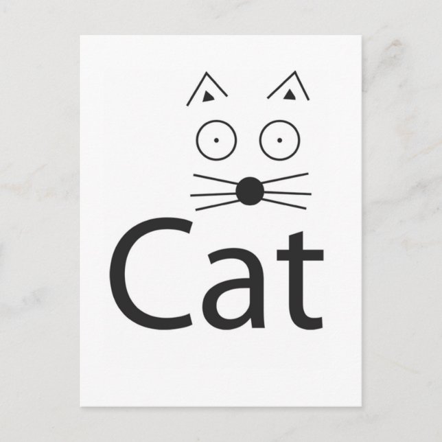 Cartão Postal Logotipo CAT (Frente)