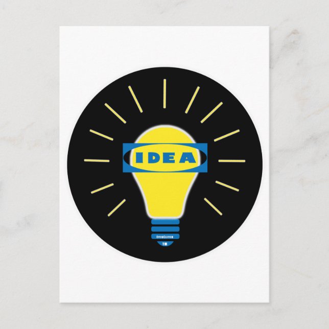 Cartão Postal Logótipo da Brigth Idea Parody (Frente)