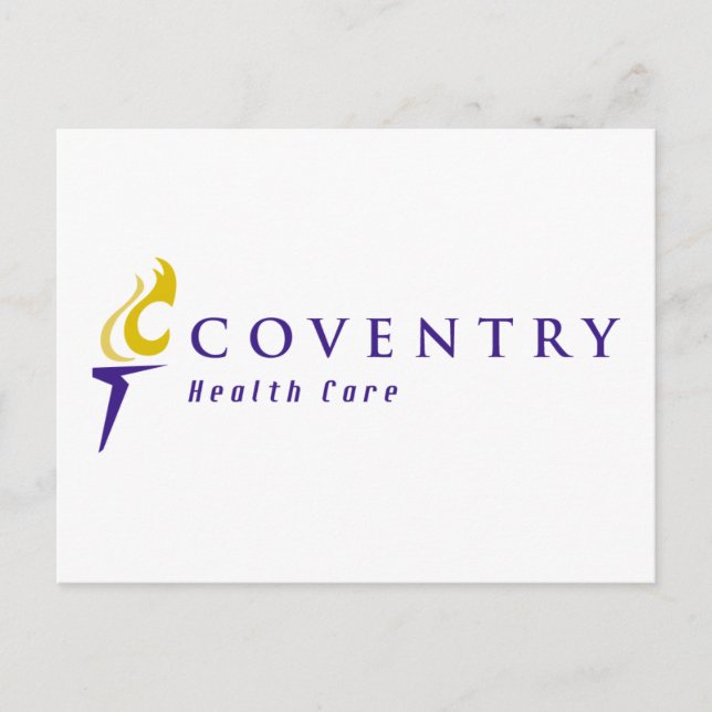 Cartão Postal Logotipo da Coventry (Frente)