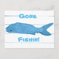 logótipo da pesca do peixe azul