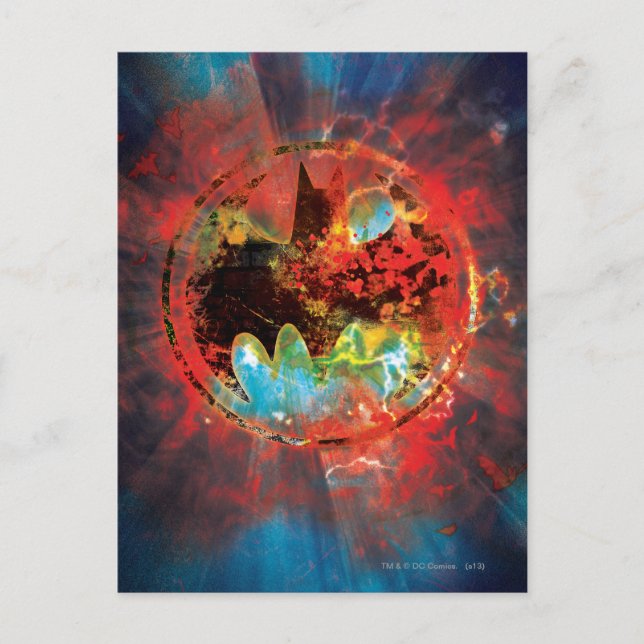 Cartão Postal Logotipo de Bat Cataclísmico (Frente)