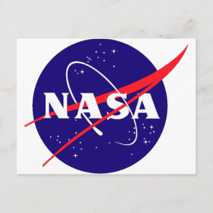 Cartão Postal Logotipo de meatball da NASA