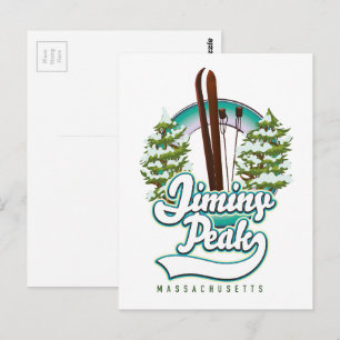Cartão Postal logotipo de pique de pijama em Massachusetts