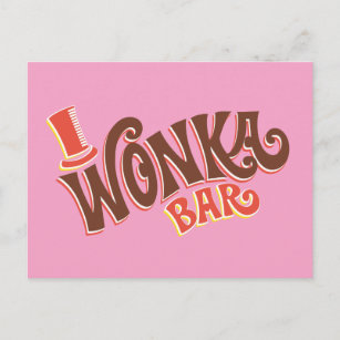 Cartão Postal Logotipo do Bar Wonka