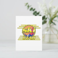 Logótipo do Esqui de Utah dos anos 80