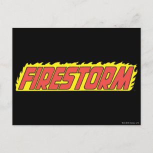 Cartão Postal Logotipo do Firestorm