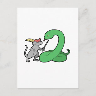 Cartão Postal Logotipo Narnia MvP