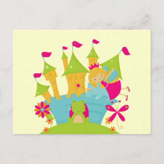 Cartão Postal Loira Fairy Princess