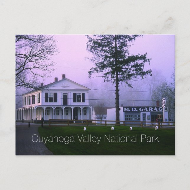 Cartão Postal Loja Boston, Garagem M. D., Parque Nacional de Cuy (Frente)