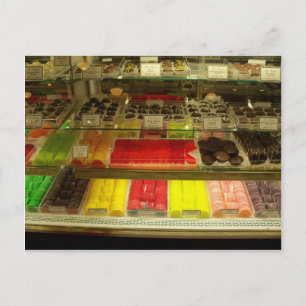 Cartão Postal Loja de Doces Antigos