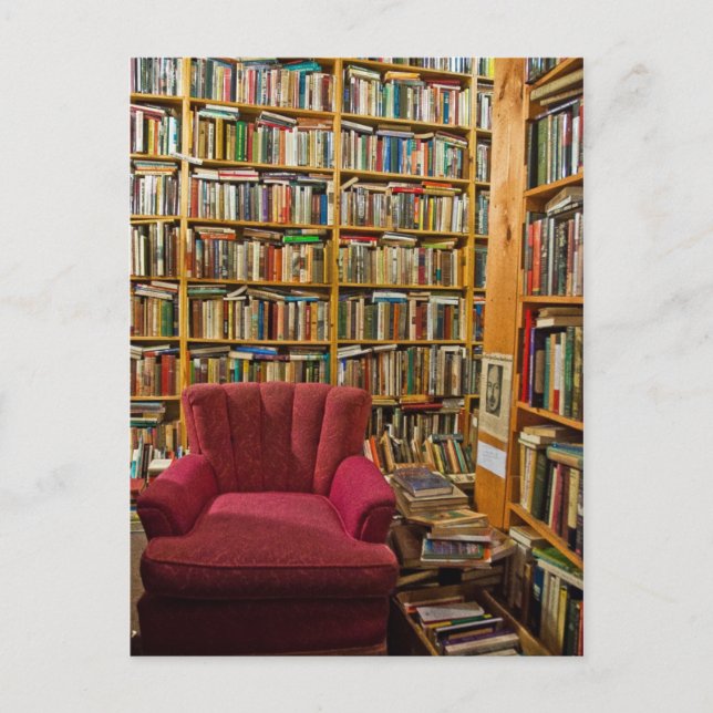 Cartão Postal Loja de Livros (Frente)