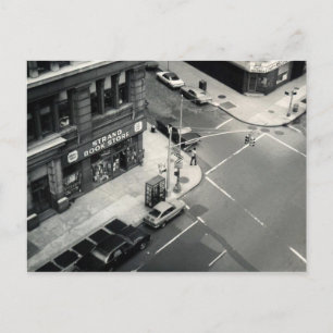 Cartão Postal Loja de livros de fios da NYC (foto de vintage de